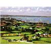 Maurice MacGonigal PRHA (1900-1979) DÚN LAOGHAIRE FROM DALKEY HILL signed lower right; insc...