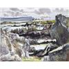 Image 1 : Patric Stevenson RUA (1909-1983) COAST AT SHROVE, COUNTY DONEGAL signed and dated [1959] lo...