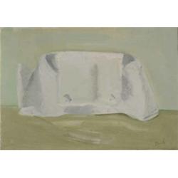 Charles Brady RHA (1926-1997) NURSE’S CAP c.1988 signed lower right oil on linen 22 b...