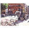 Norman Teeling (b.1944) MOLLY MALONE SCULPTURE, GRAFTON STREET signed lower right oil on...