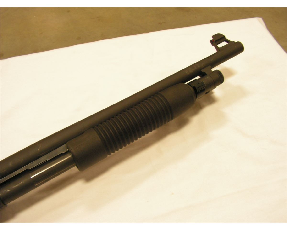 Mossberg 500 Tactical CUSTOM Shotgun (Flashlight, ATI Stock kit, Shell ...