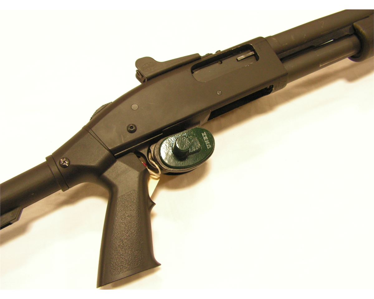 Mossberg 500 Tactical CUSTOM Shotgun (Flashlight, ATI Stock kit, Shell ...