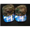 Image 1 : LED Hats x2 (Woodland Camo) NEW - 5 LED Lights