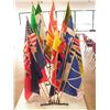 Image 1 : Flag Stand with 19 Flags