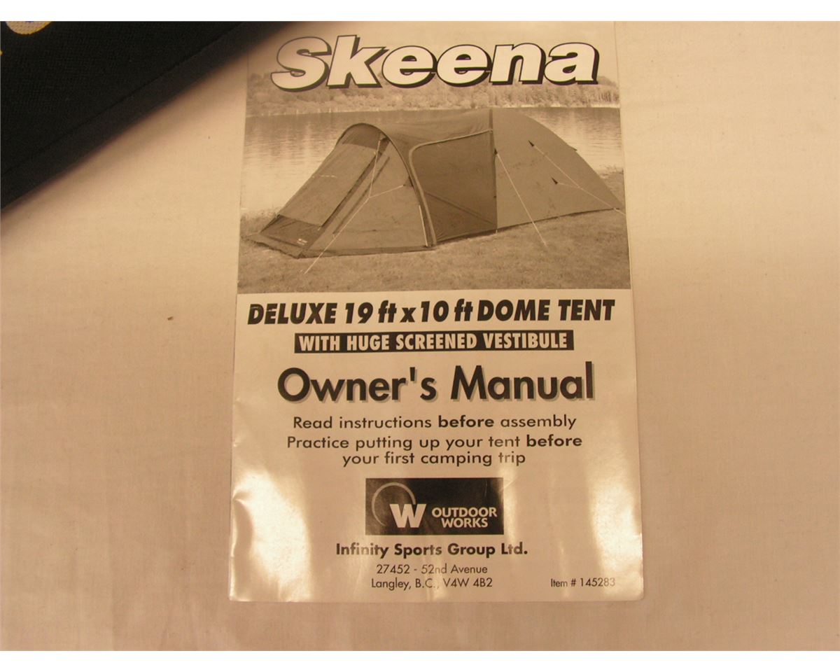 Skeena DOME Tent (19ft x 10ft) w/ Bag