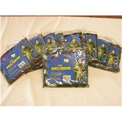 (x10) Woodland Camo 4 Way Ponchos (New)