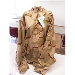 Desert Camo Wet Waether Parka (4XL) New