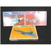 (x3) Fighter Jets (Model Kits 1:100) SEALED