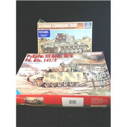 (x2) German TANKS Model Kits (1:35)