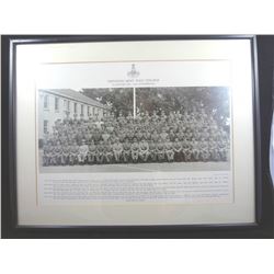 Canadian ARMY Staff (1957) Framed Photo