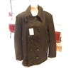 Image 1 : Wool Pea Coat (New) Small - Black