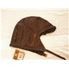 Image 2 : WW2 Style Leather Pilot Helmet (XS/S) NEW - Brown