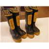 Image 1 : (x2) CSA Steel Toe Rubber Boots - 9M / 11W (Army Surplus)