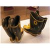 Image 2 : (x2) CSA Steel Toe Rubber Boots - 9M / 11W (Army Surplus)
