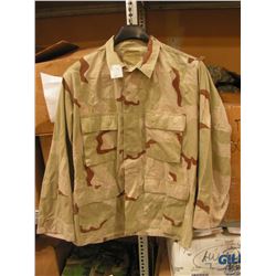 (x5) US Army Desert Camo Combat Tops (Medium)