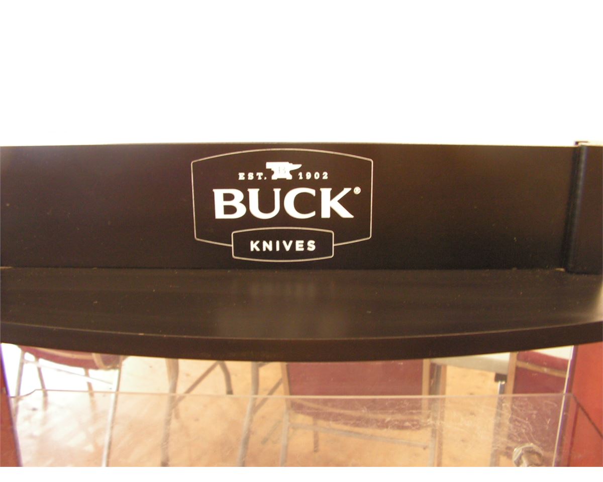 Buck Knives Display Case (w/ Key)
