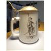 Image 1 : GERMAN DBGM Lidded Beer Stein - ARBEQUES Gun / Solider