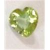 Image 1 : .70 *LARGE* CARAT GREEN PERIDOT GEMSTONE *BEAUTIFUL HEART CUT & FACETED* GEM!! GEMSTONE CAME OUT OF
