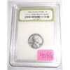 Image 1 : 1943-S WORLD WAR II-STEEL PENNY *EMERGENCY ISSUE* LINCOLN WHEAT PENNY *CERTIFIED BY INB-INTERNATIONA