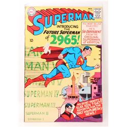 1965 SUPERMAN COMIC BOOK NO. 181 - 12 CENT COVER
