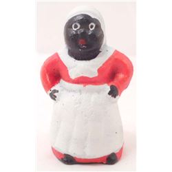 CAST IRON BLACK AMERICANA DIME BANK