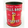 Image 1 : VINTAGE HILLS BROS ADVERTISING COFFEE CAN