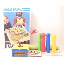 VINTAGE 1975 MARX BARNSTORMER GAME COMPLETE IN BOX