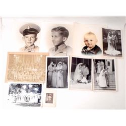 LOT OF 10 VINTAGE MISC. MILITARY PHOTOS