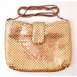 VINTAGE GOLD LADIES MESH PURSE