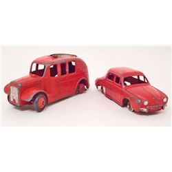 LOT OF 2 VINTAGE DINKY TOY CARS