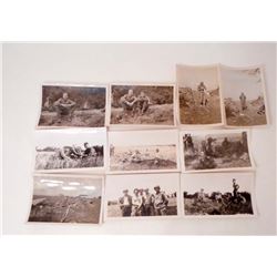 LOT OF 10 VINTAGE MISC. MILITARY PHOTOS
