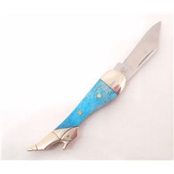 ROUGH RIDER LADY LEG FOLDING KNIFE APPROX.  2  " CLOSED
