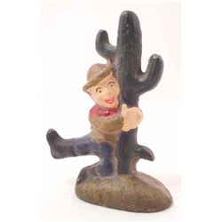 CAST IRON COWBOY BOTTLE OPENER