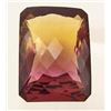 Image 1 : 57.57 CT PURPLE & GOLDEN BOTSWANA AMETRINE