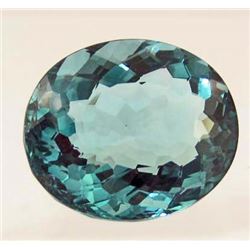 26.60 CT AQUAMARINE AFRICAN QUARTZ