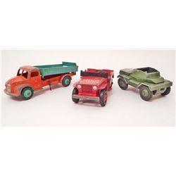 LOT OF 3 VINTAGE DINKY TOY CARS