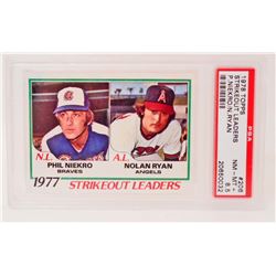 1985 FLEER NOLAN RYAN #30 LIMITED ED. BASEBALL CARD - PSA 9 MINT