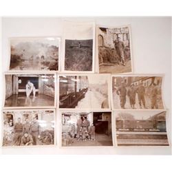 LOT OF 10 VINTAGE MISC. MILITARY PHOTOS