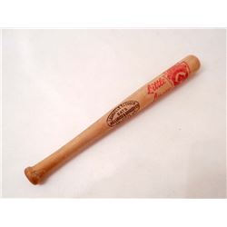 VINTAGE SALESMAN SAMPLE LOUISVILLE SLUGGER LITTLE LEAGUE BAT - APPROX 5"