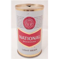 VINTAGE NATIONAL BOHEMIAN PULL TAB ADVERTISING BEER CAN