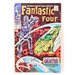1967 FANTASTIC FOUR COMIC BOOK NO.74 - 12 CENT COVER