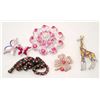 Image 1 : LOT OF 5 COSTUME JEWELRY BROOCHES
