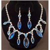 Image 1 : ESTATE COSTUME JEWELRY NECKLACE AND EARRINGS SET