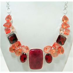 ESTATE COSTUME JEWELRY NECKLACE