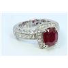 Image 2 : Ruby 3.05ct   Diamond 1.22ct