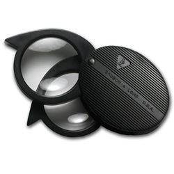 4x to 9x Power Bausch & Lomb Folding Pocket Magnifier
