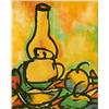 Image 1 : AMELIA PELAEZ (Cuban. 1897-1968), "Still Life". Signed A. Pelaez and dated '63 l/l. Also signed...