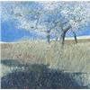 Image 1 : DOMINIQUE DORIE (French. 20th Century), "Les Arbres Romantiques". Signed Dorie l/r. Also signed...