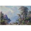 Image 1 : ELIZABETH W. ROBERTS (American. 1871-1927), "Autumn Landscape in the Mountains". Signed E.W. Ro...