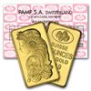 Image 1 : 10 oz Pamp Suisse Gold Bar .9999 Fine (In Assay)